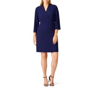 MM LaFleur Women’s Niko Navy Dress / Size 8 / Excellent Condition / Zipped Back